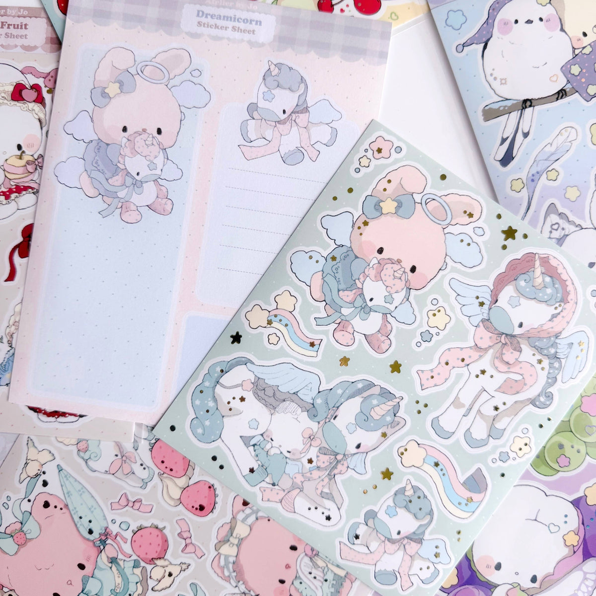 Dreamicorn: Large Illustrative Sticker Sheet