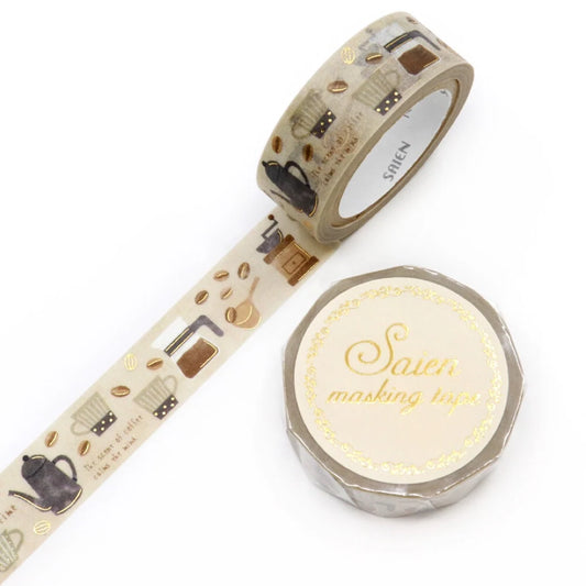 Saien Coffee Washi Tape