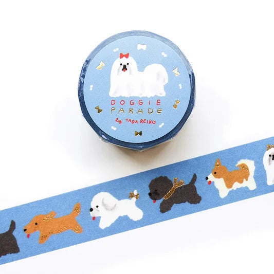 Doggie Parade Washi
