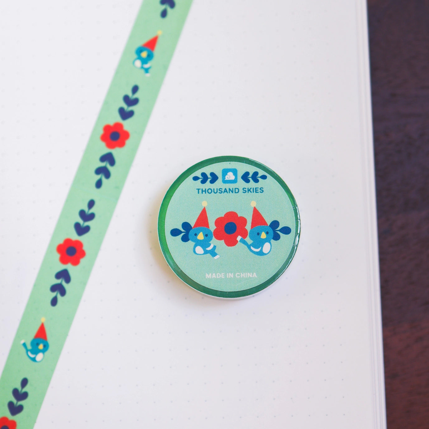 Blue Bird Washi Tape