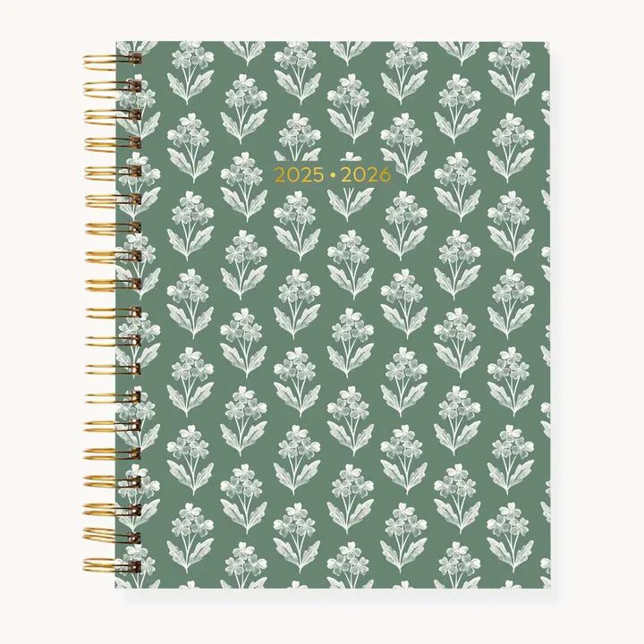 25-26 Academic Planner - Forget Me Nots 8.5x11