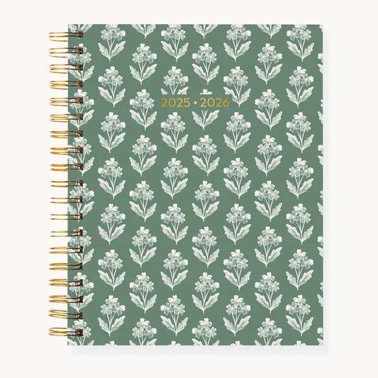 25-26 Academic Planner - Forget Me Nots 8.5x11