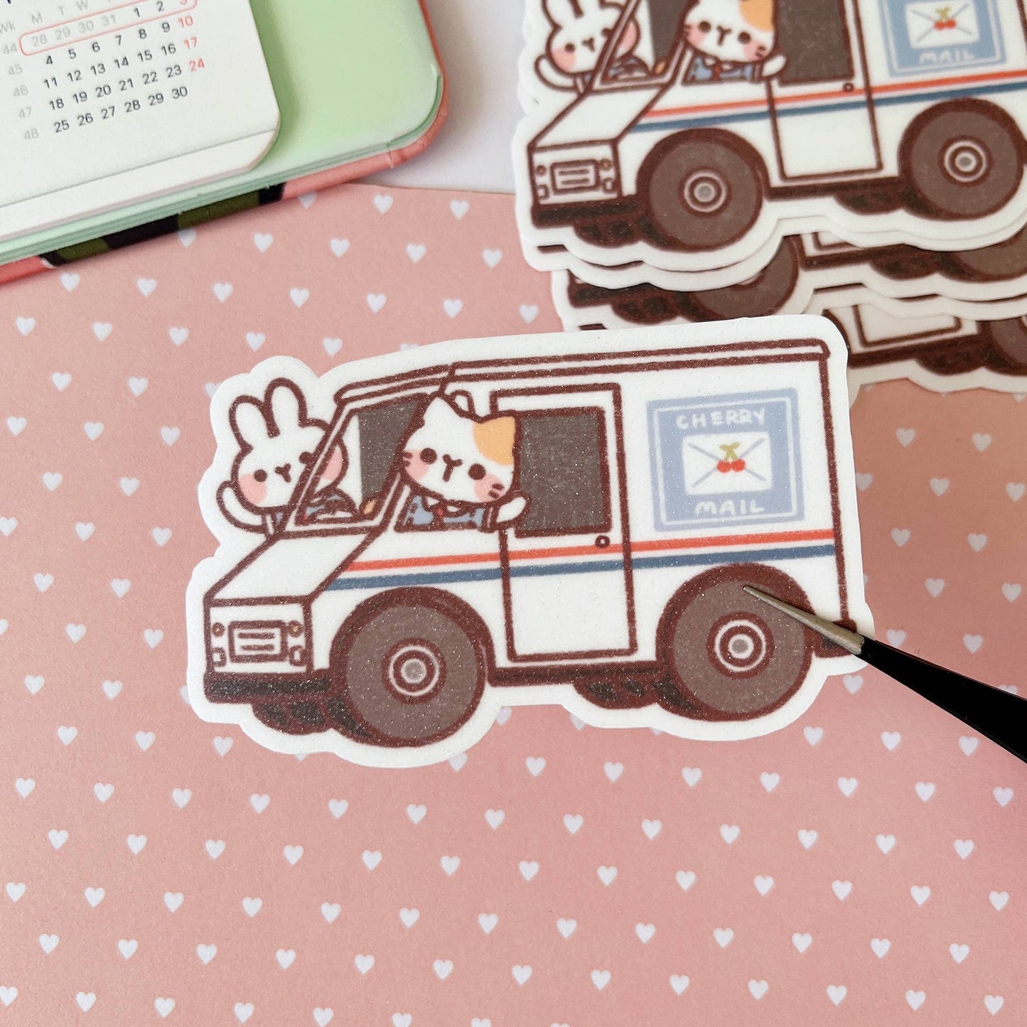 Cherry's Postal Service Sticker