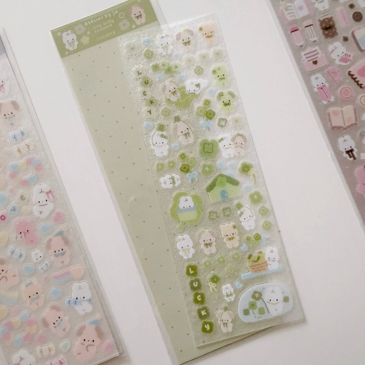 Teeny Tiny Glitter Sticker Sheet