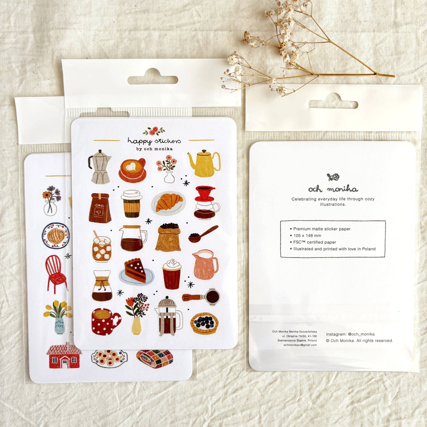 Tea Time - Planner & Journal Stickers | A6 Matte Paper