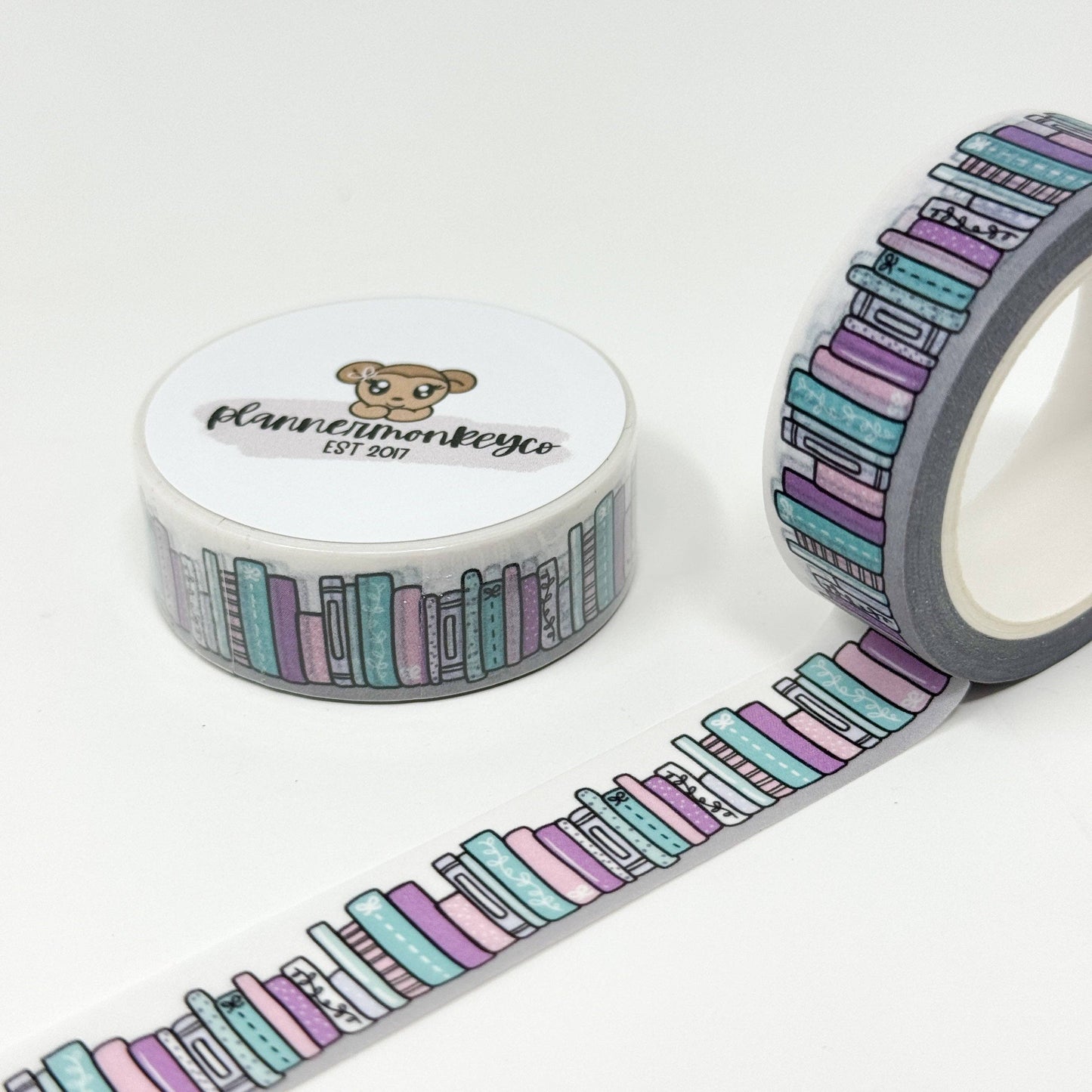 Bookshelf Pastels 1.0 Washi Tape | 15MM