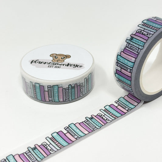 Bookshelf Pastels 1.0 Washi Tape | 15MM