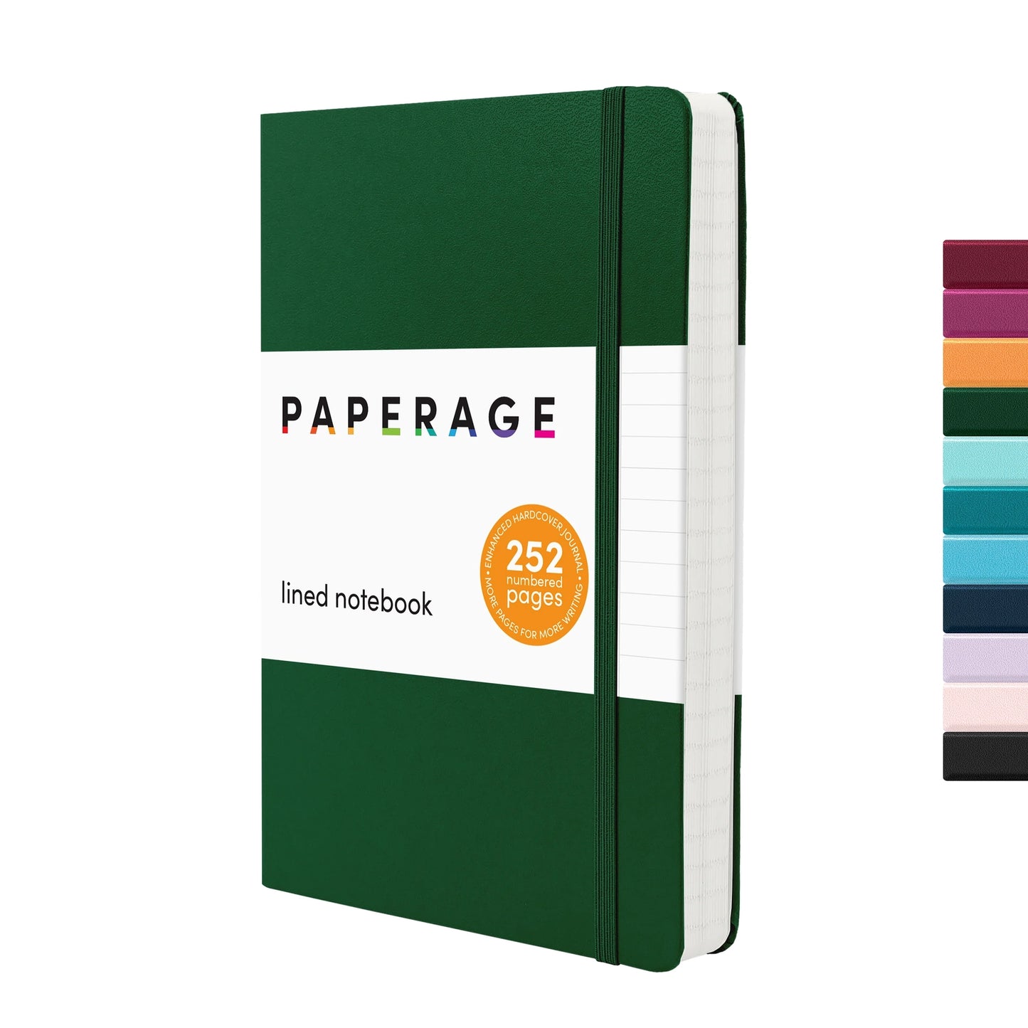 252PG Casebound Journal Lined Notebook