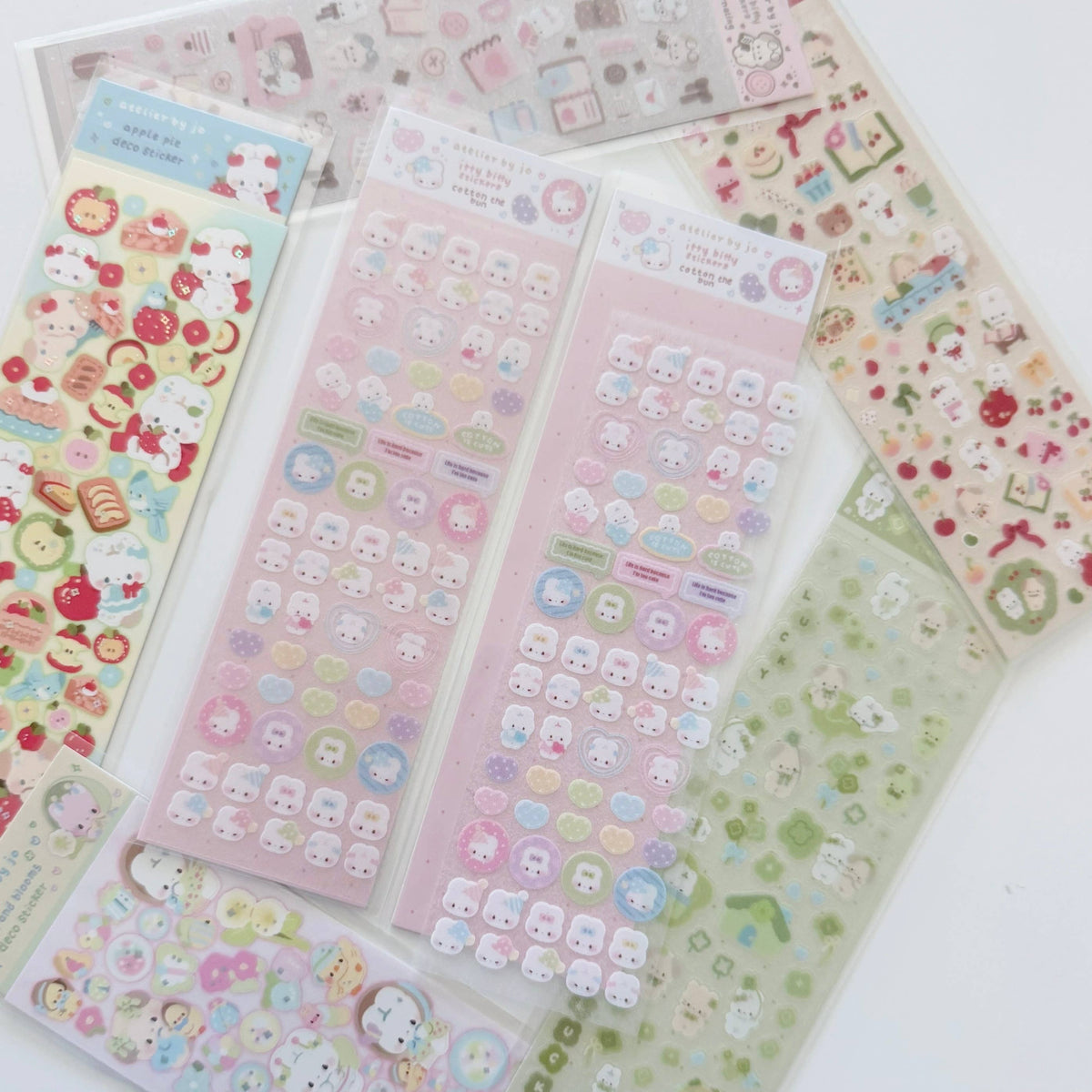 Teeny Tiny Glitter Sticker Sheet