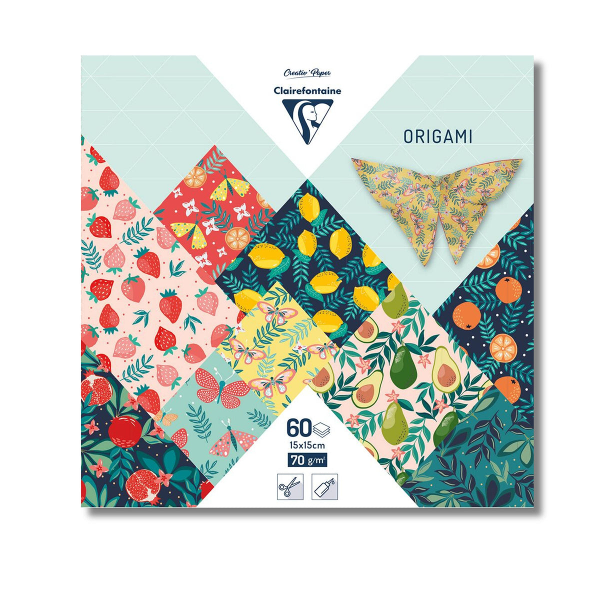 Clairefontaine Origami Paper - 6 x 6"
