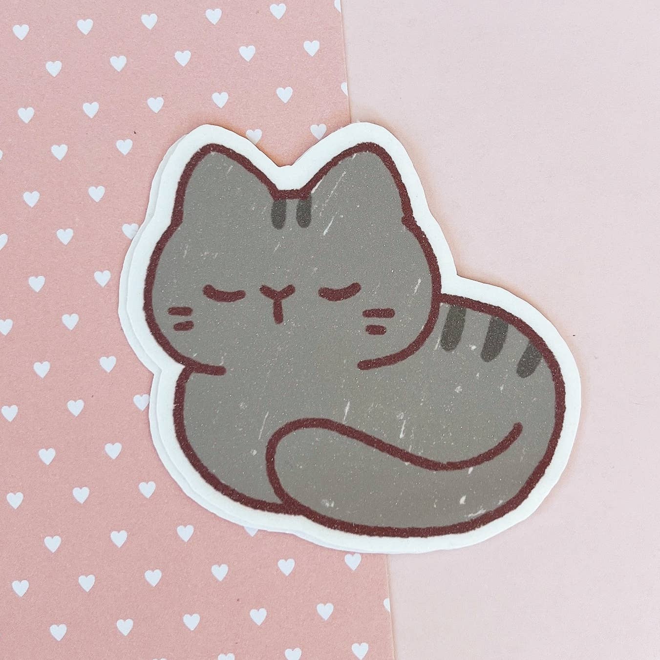 Cat Loafs: Grey Cat Sticker