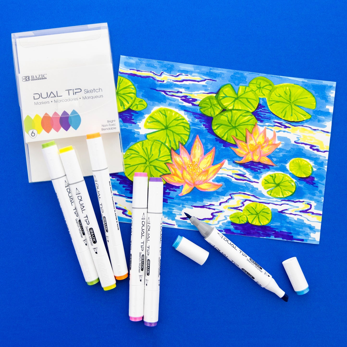 Dual Tipped Alcohol-Based Markers