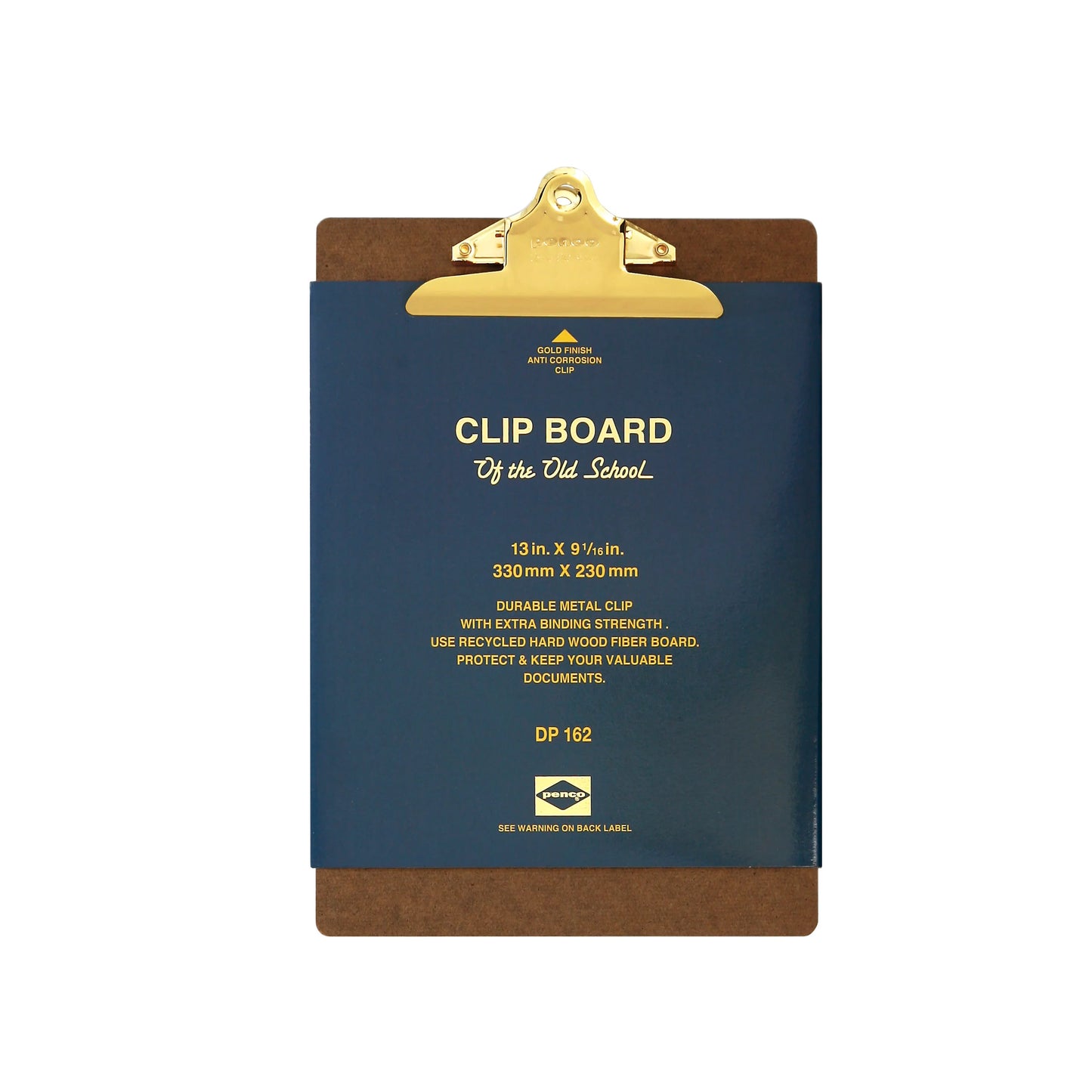 Penco - Old School Clipboard/ A4/ Gold Clip