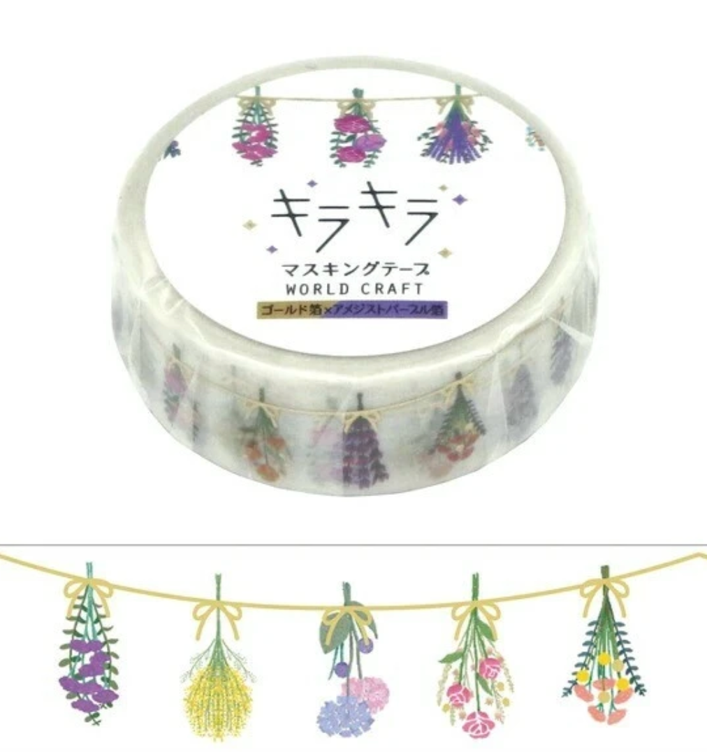 Dried Flower (Hanging) Washi Tape