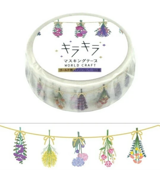 Dried Flower (Hanging) Washi Tape