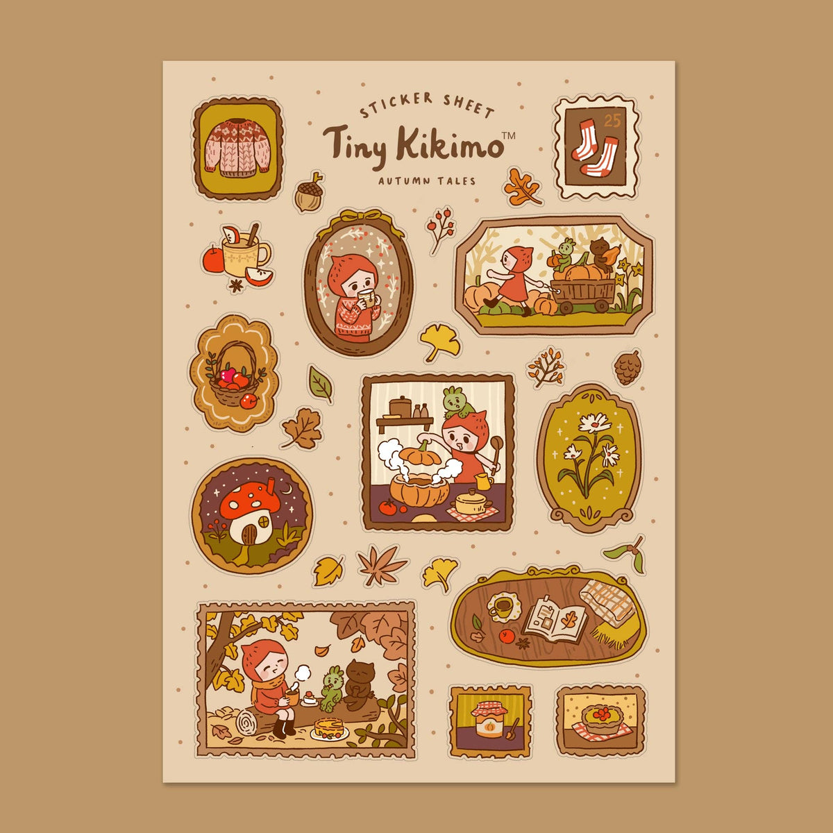 Autumn Tales - Sticker Sheet