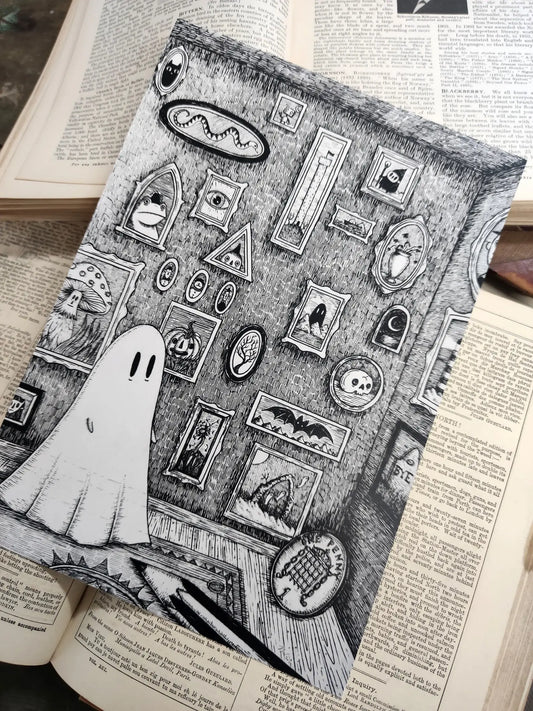 In My Room- Ghost Gallery Art Print