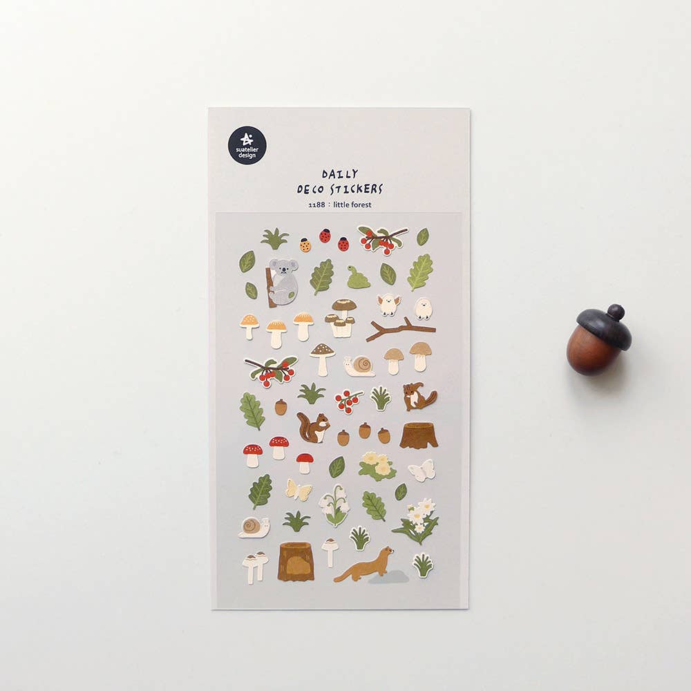 Suatelier-1098 Little Forest Sticker Sheet