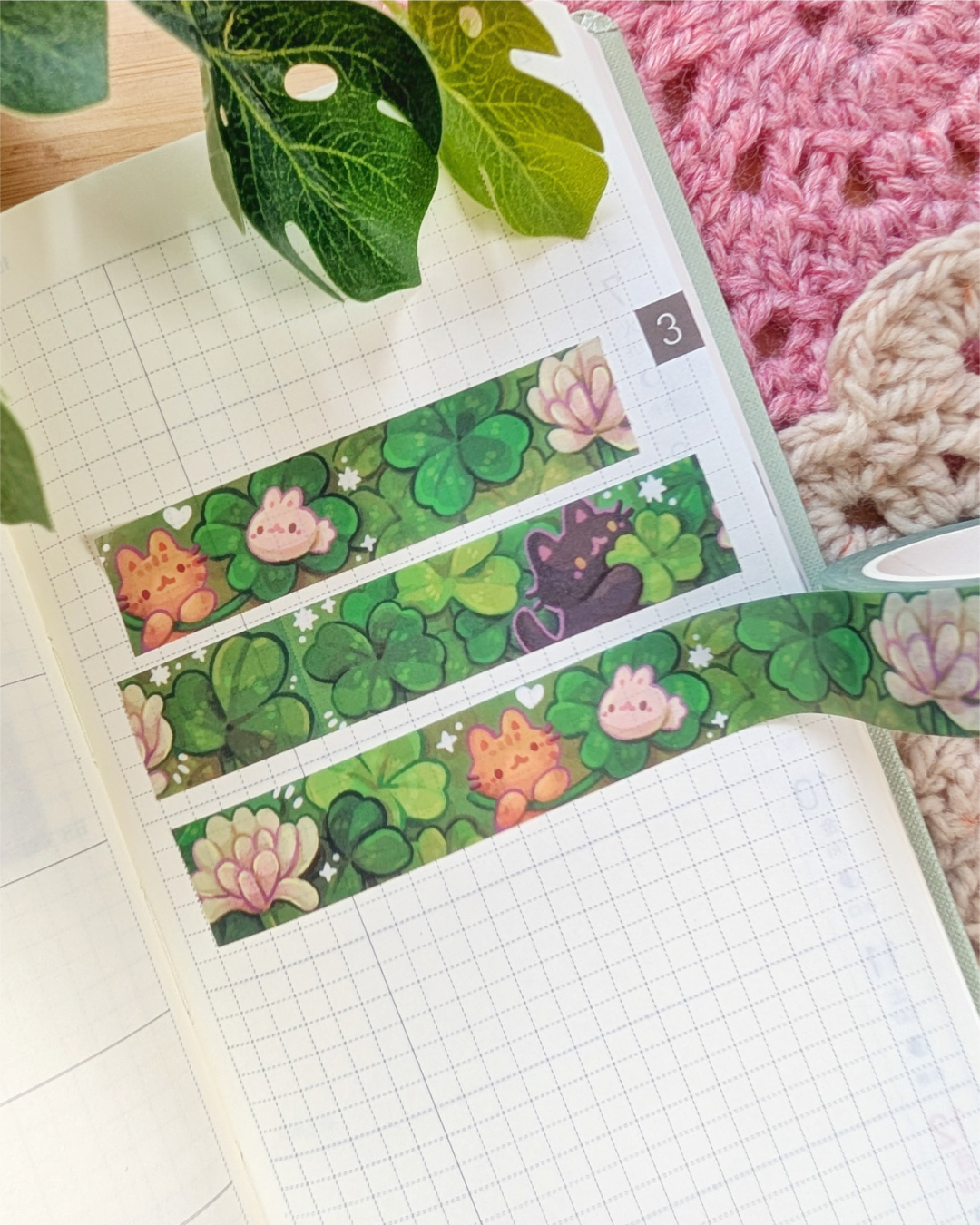 Lucky Clovers Washi Tape