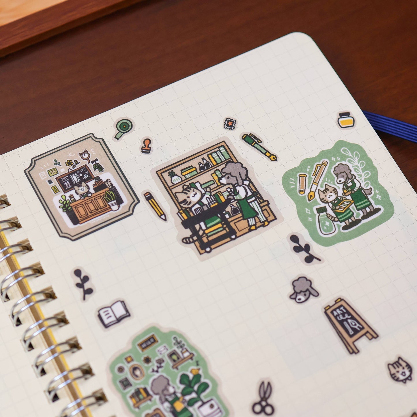 Sticker Sheet (Washi) - Stationery Store