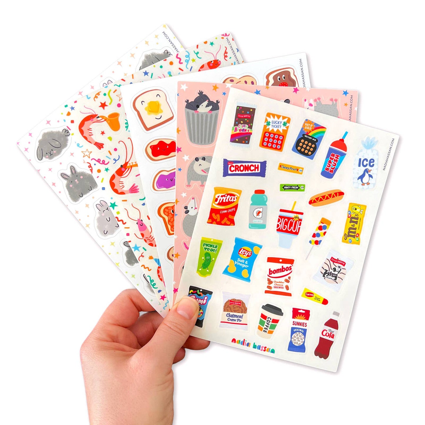 How Convenient 5x7 Sticker Sheet