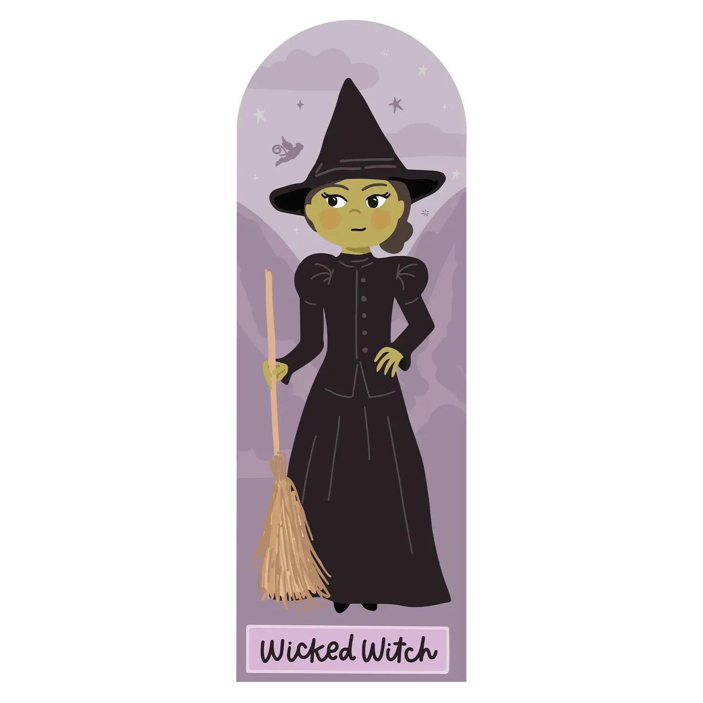 Wicked Witch Transparent Bookmark