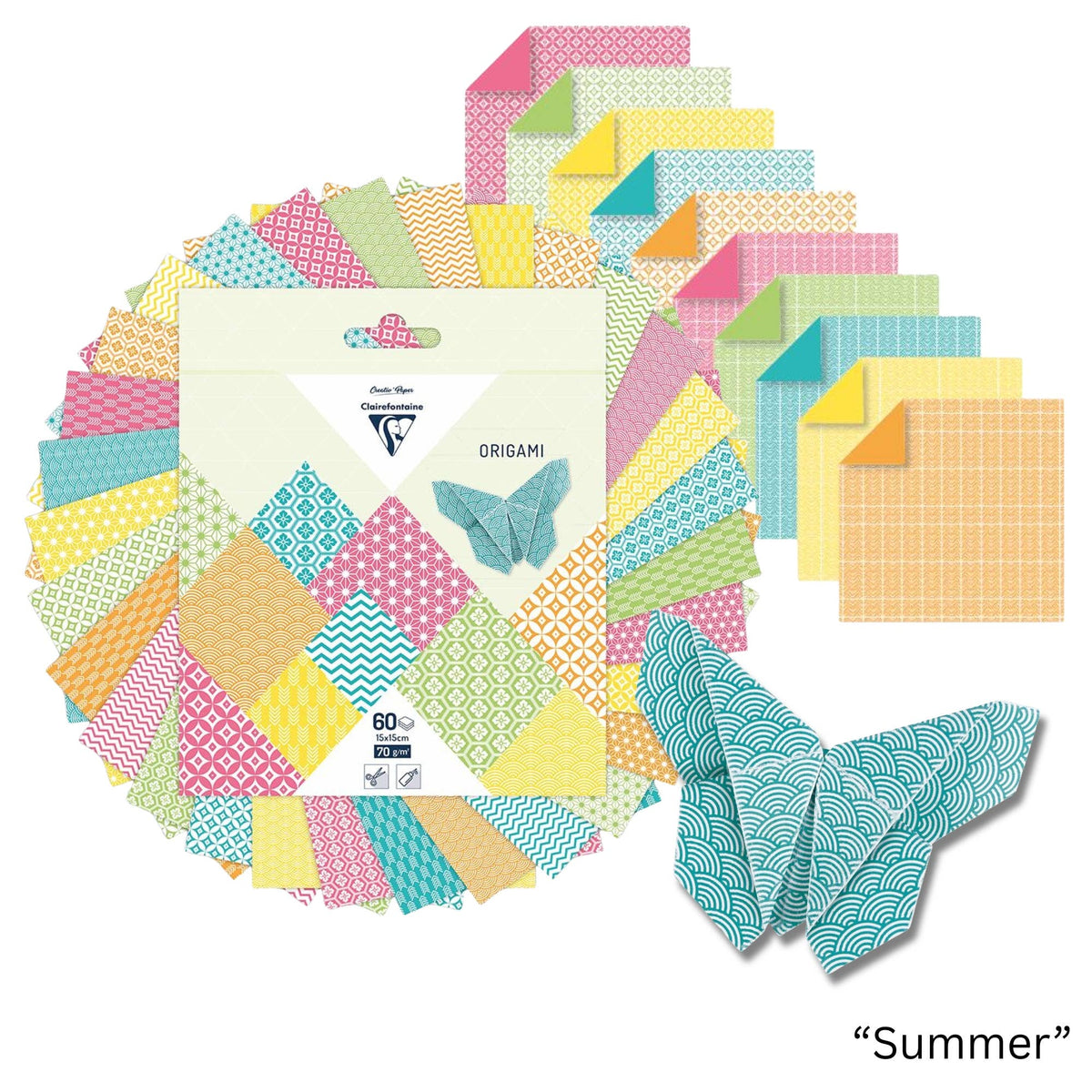 Clairefontaine Origami Paper - 6 x 6"