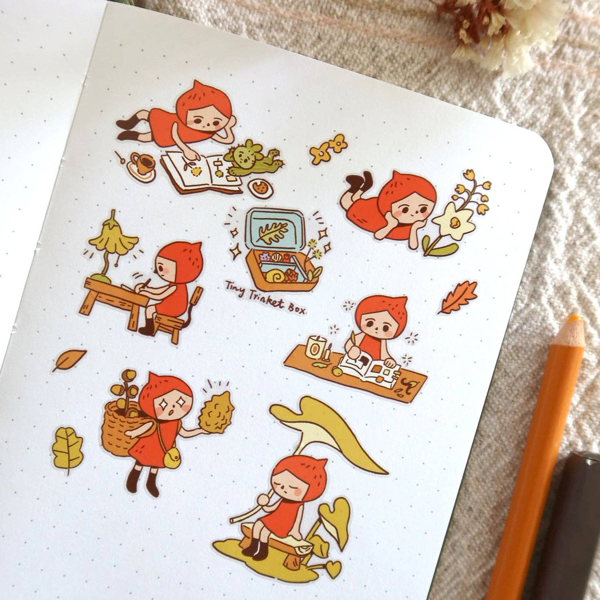 Tiny Trinkets - Sticker Sheet
