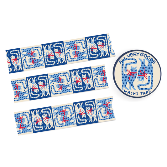 Washi Tape - Cat Print