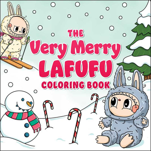 Very Merry Lafufu Coloring Book By Adams Media