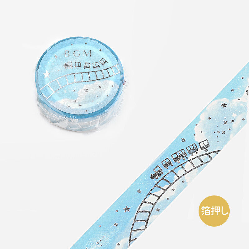 BGM Washi Tape - Empty Train