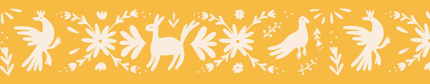 Otomi Washi Tape In Mustard