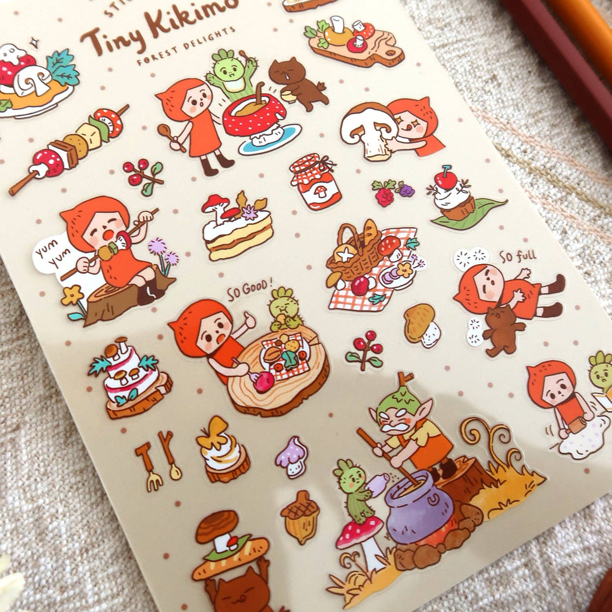 Forest Delights - Sticker Sheet