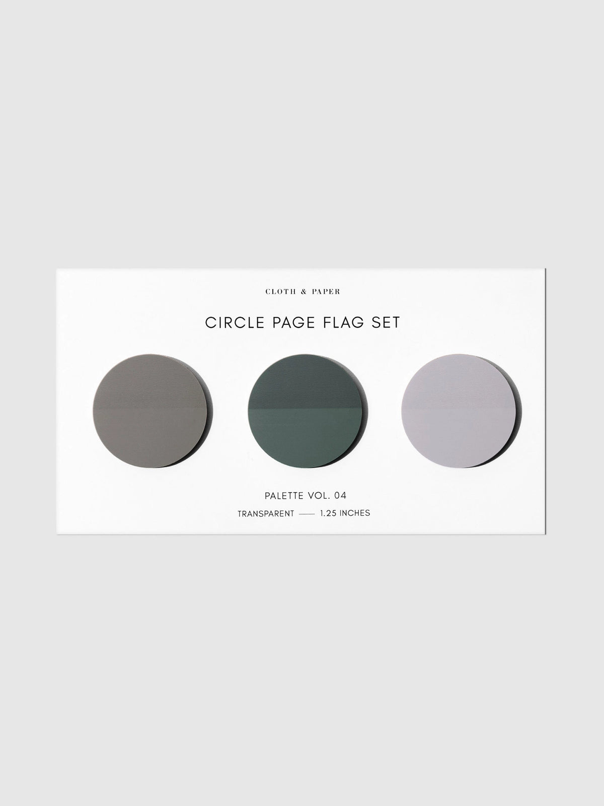 Circle Page Flag Trio