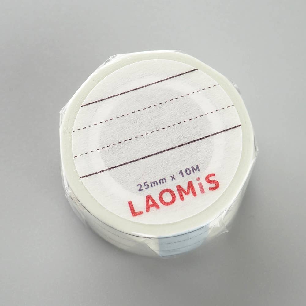 LAOMiS Black Label Writable Washi Tape
