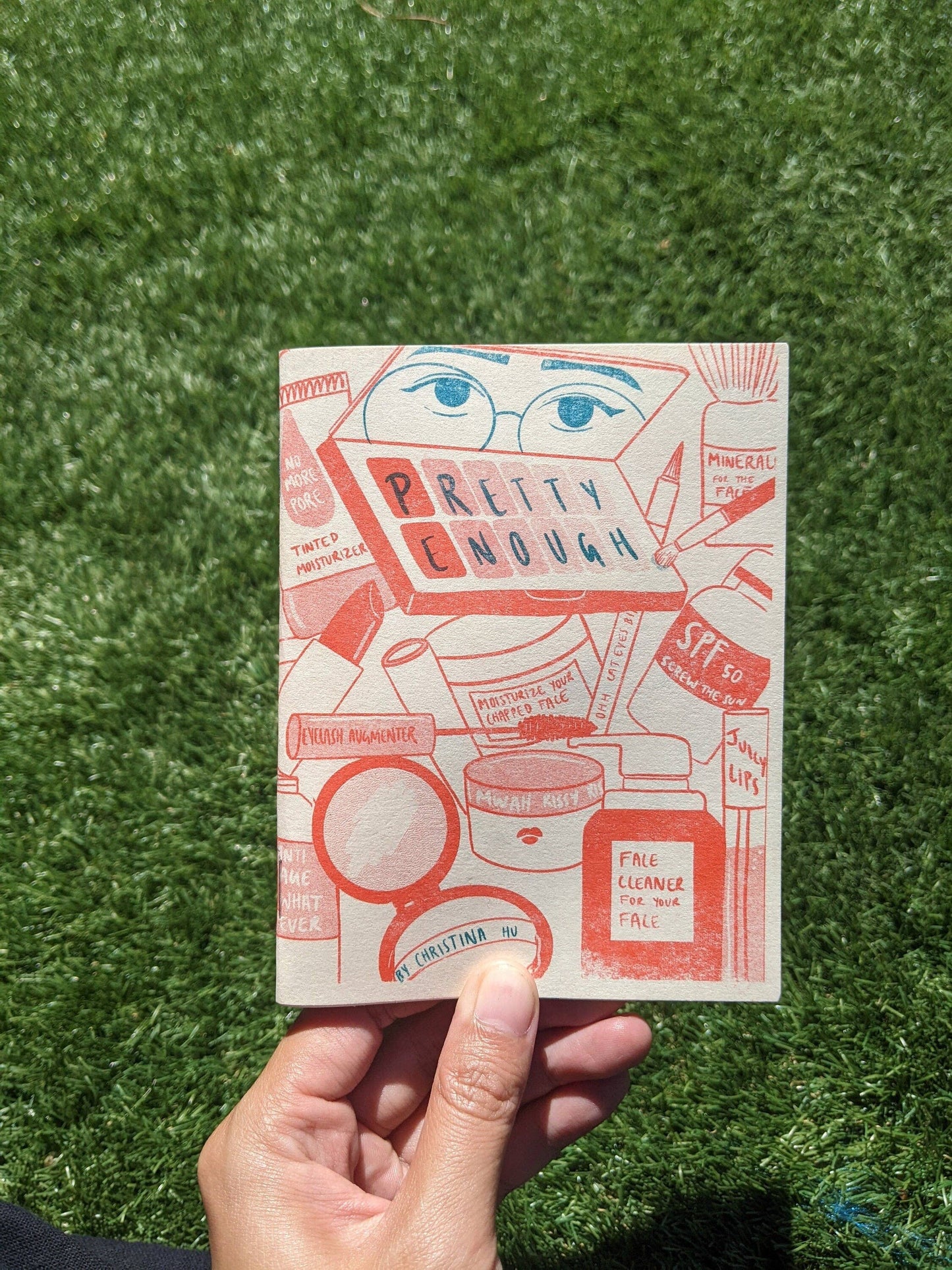 Pretty Enough Risograph Zine