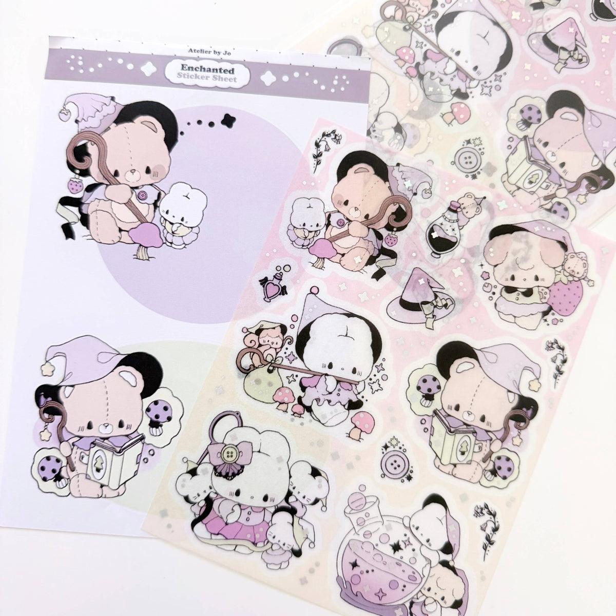 Enchanted: Large Washi Sticker Sheet