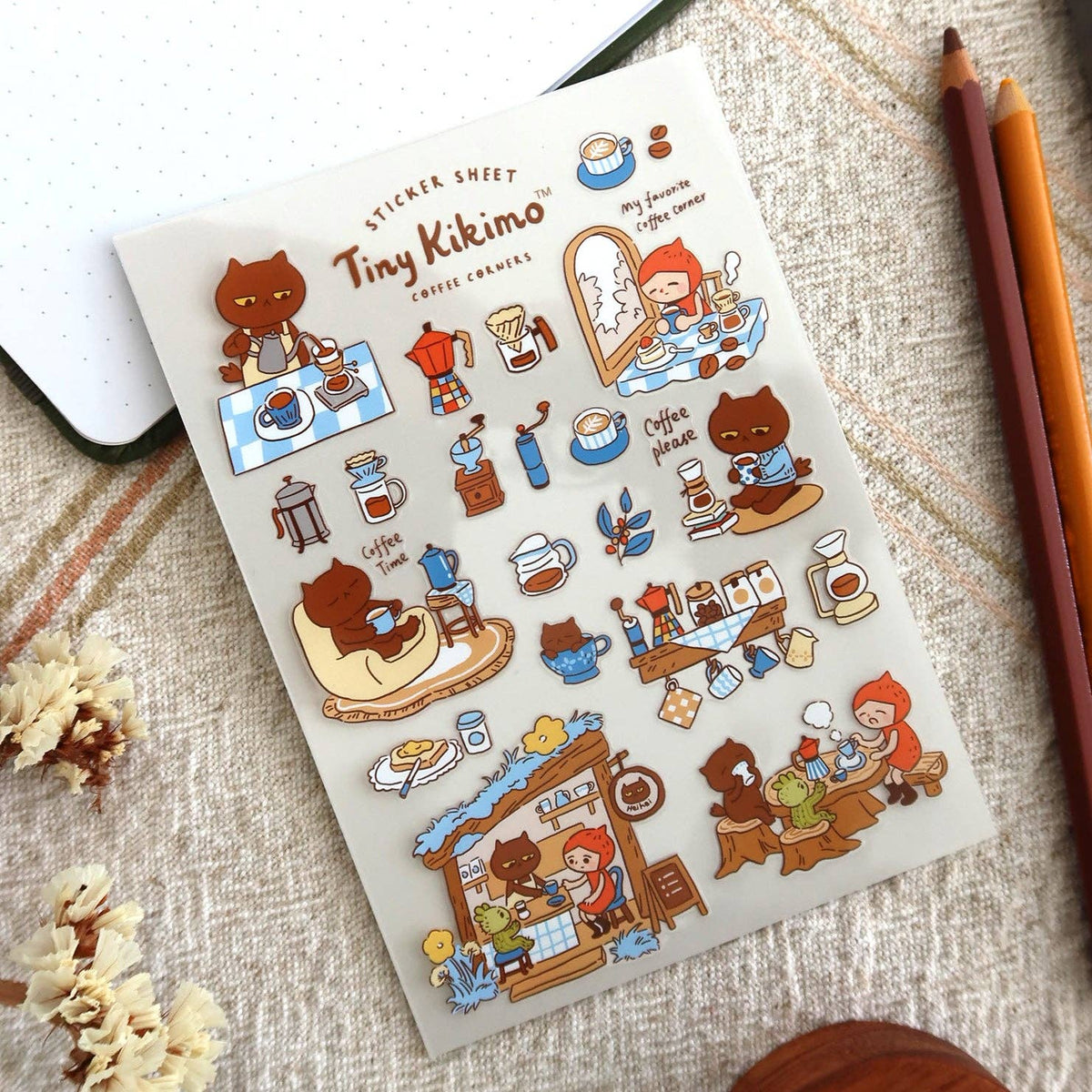 Coffee Corners - Sticker Sheet