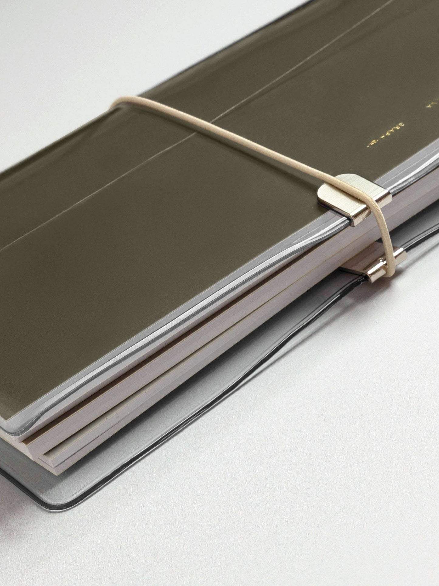 Clear Vinyl Travel Notebook Cover