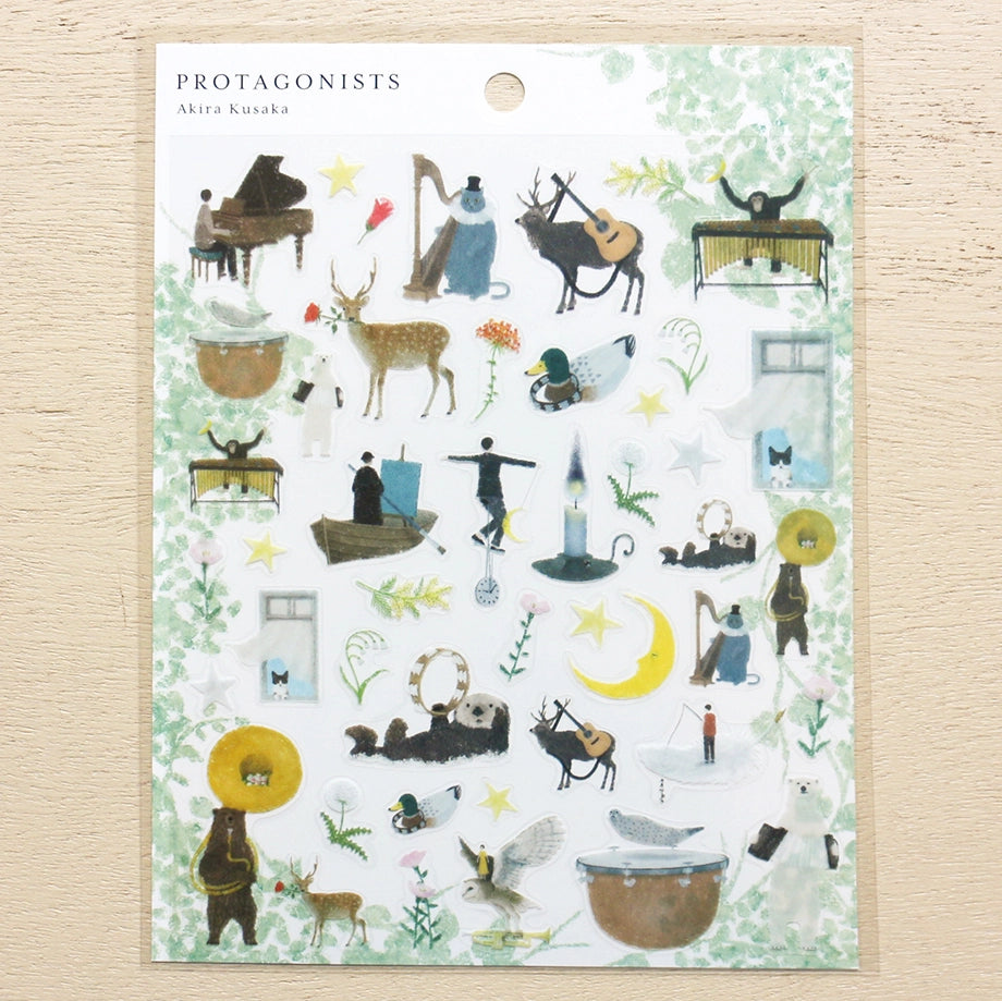Akira Kusaka - Protagonist 2 Sticker Sheet