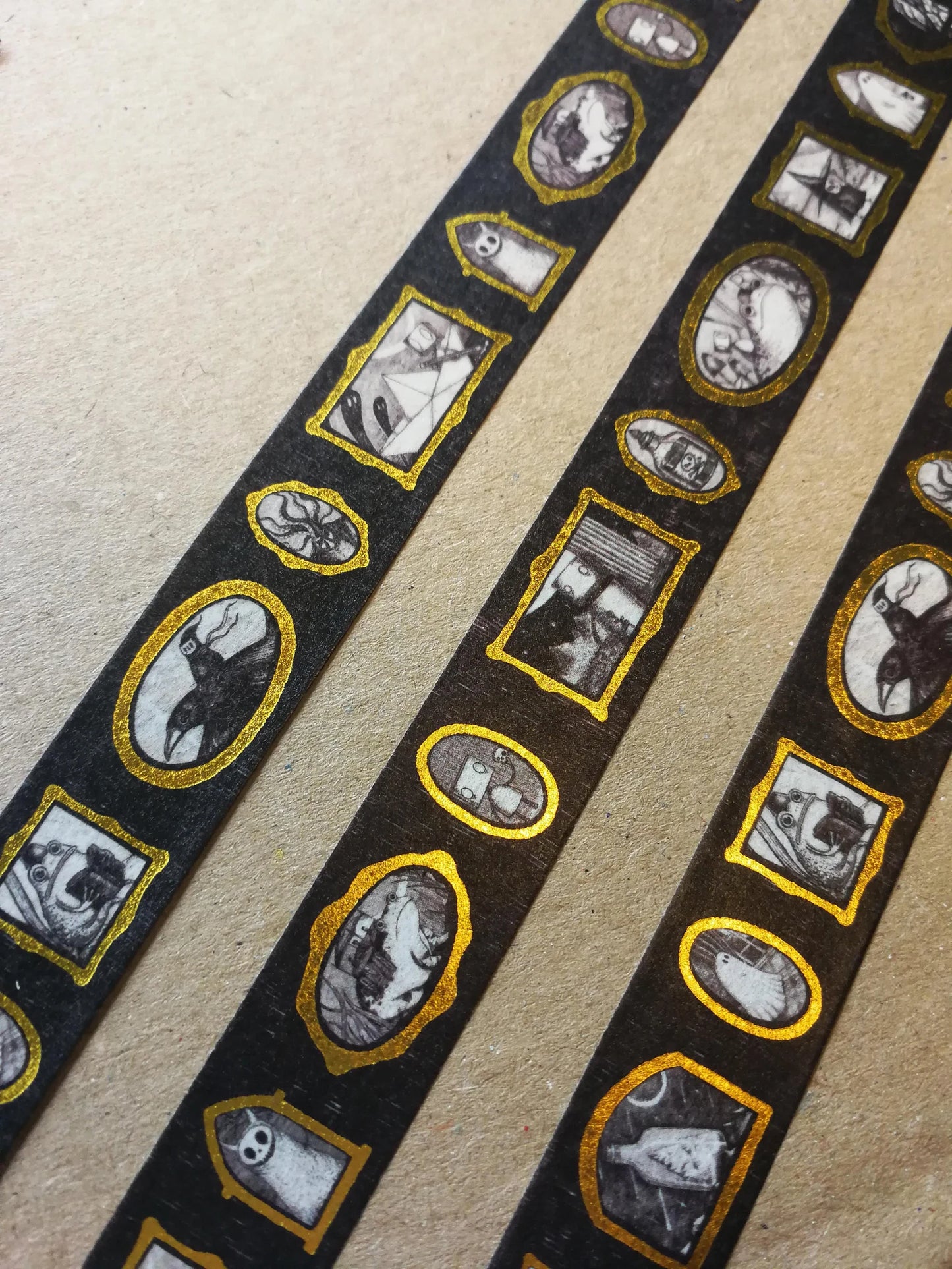 Gallery of Curiosities Gold Foiled Washi Tape