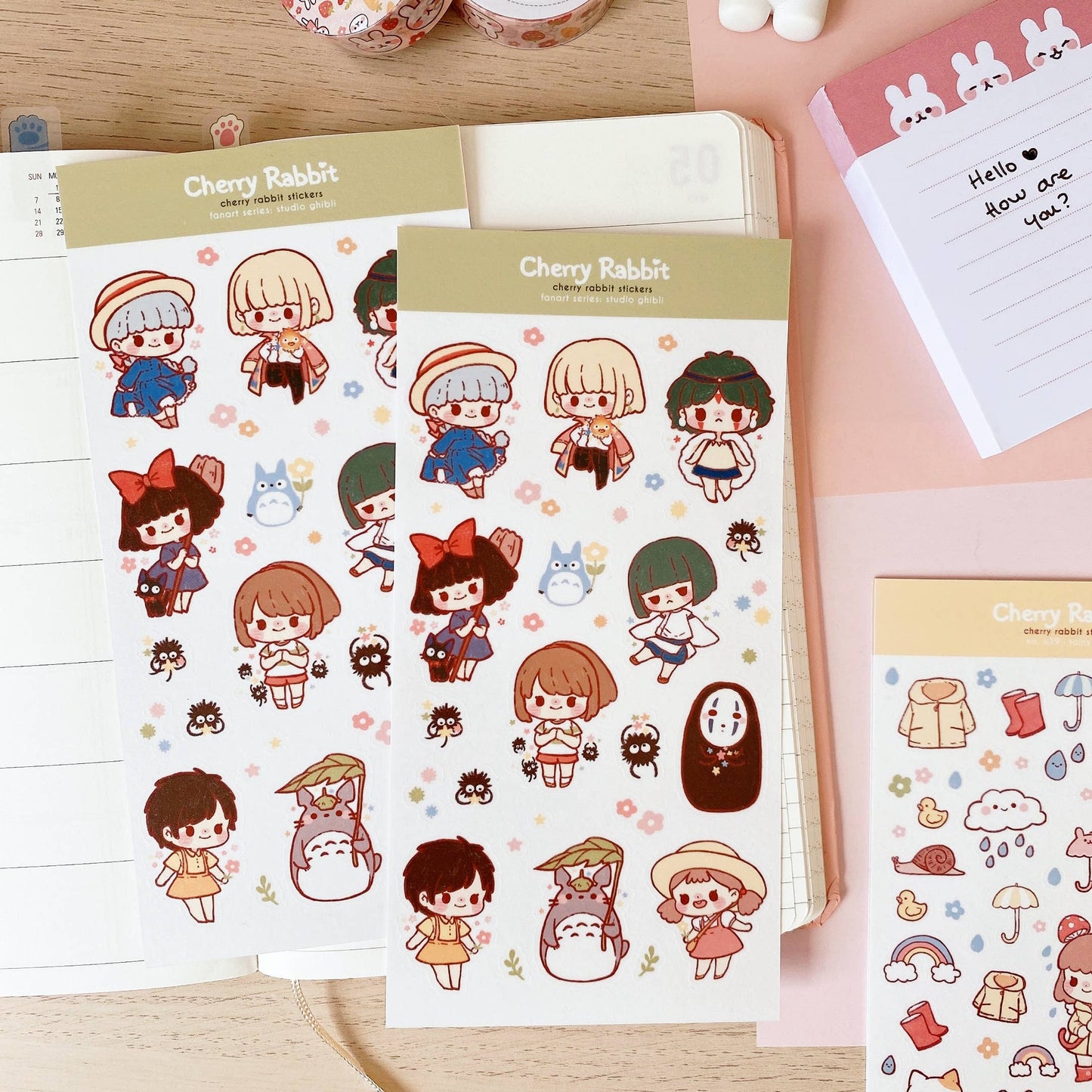 Studio Ghibli Sticker Sheet