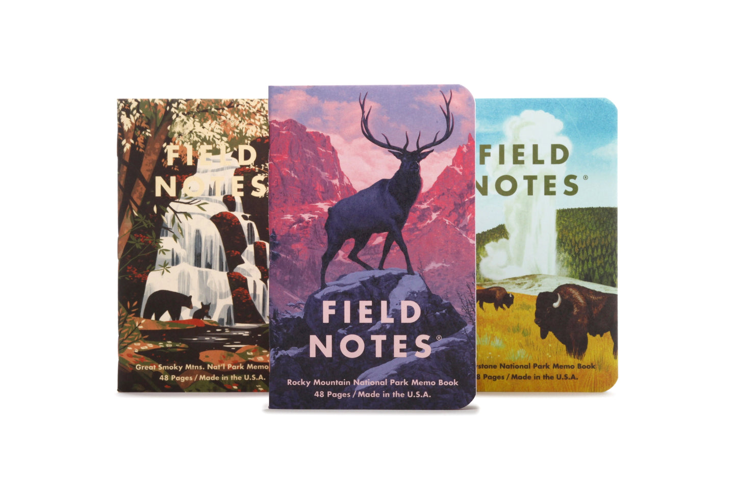 National Parks Pocket Notebooks - Series C