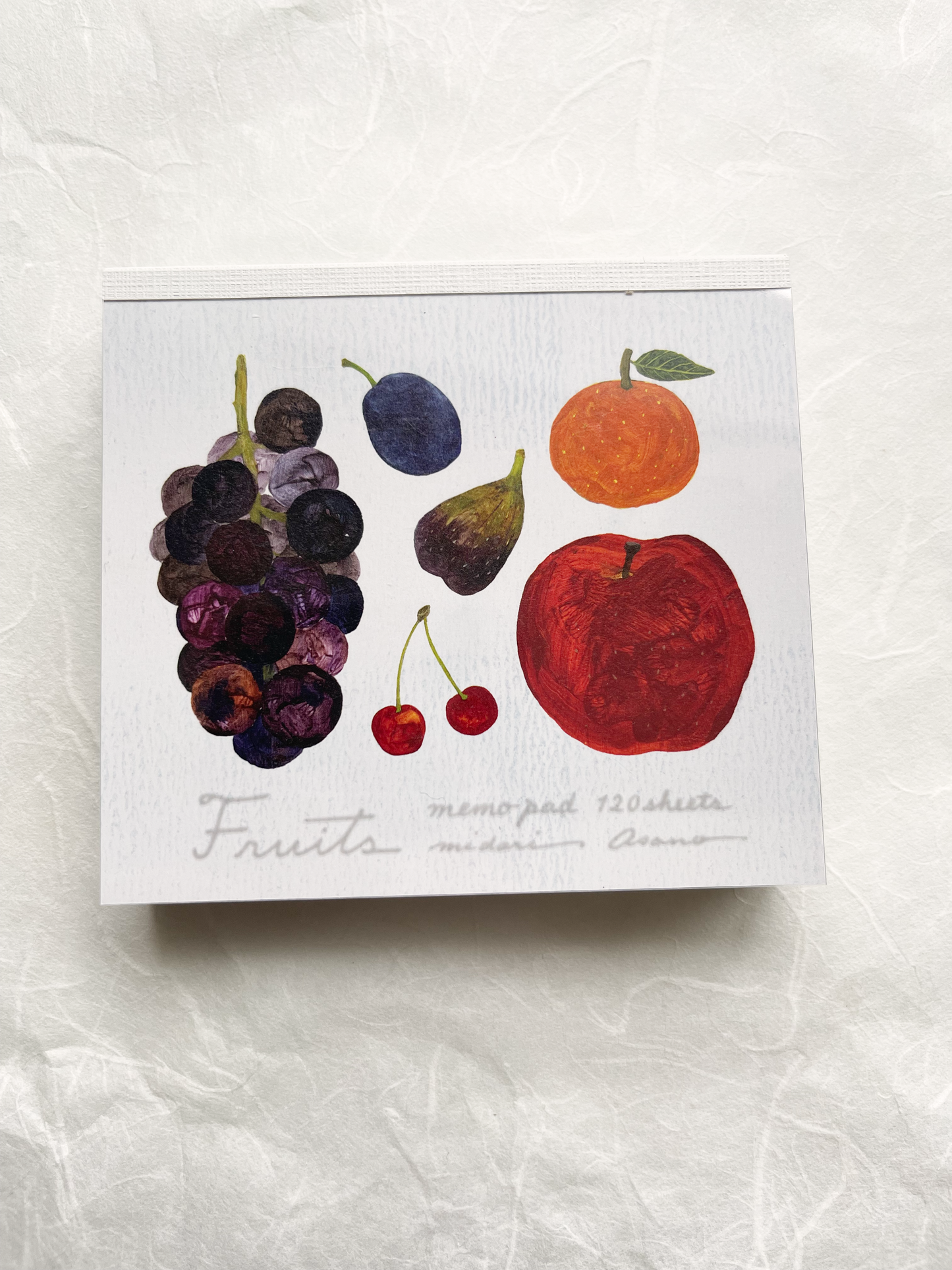 Fruits Square Memo Pad