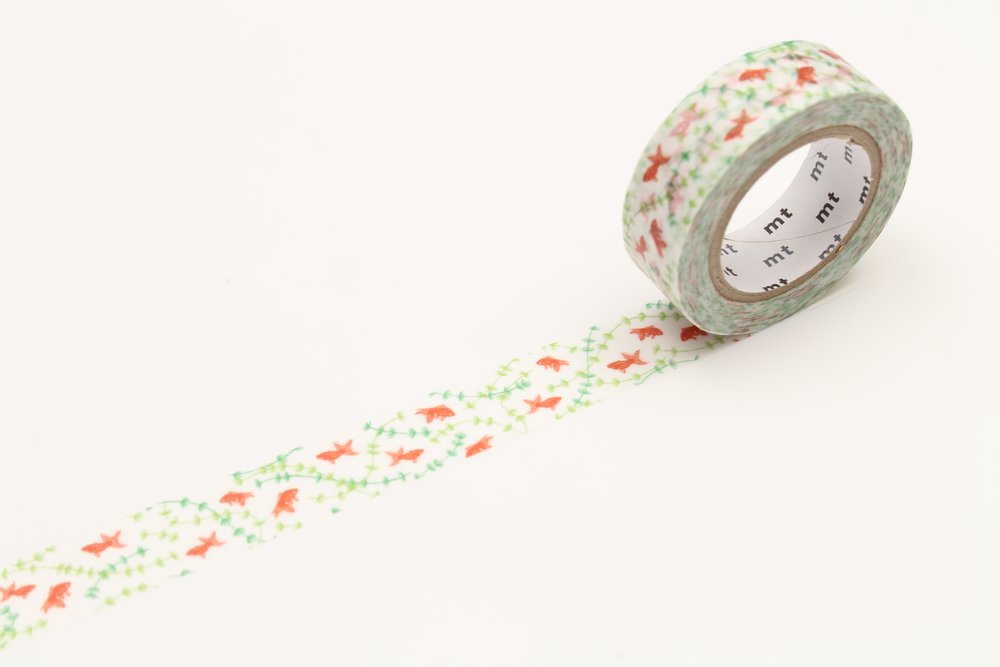 15mm Goldfish Washi Tape (mt)