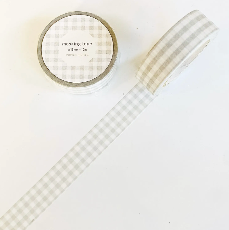 Gingham Check Washi Tape
