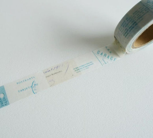 Yohaku Shirakabano-Mori Masking Tape