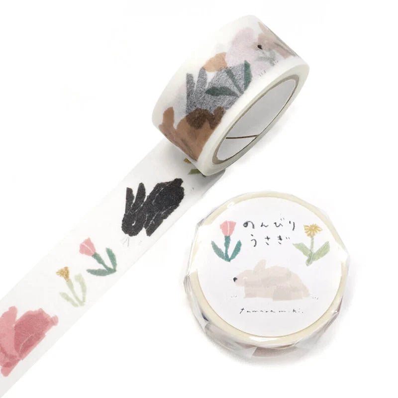 Miki Tamura | Lazy Rabbit | Washi Tape