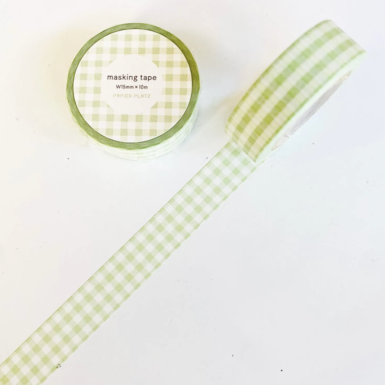 Gingham Check Washi Tape
