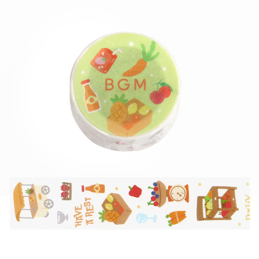 BGM Washi Tape - Open Today Market